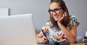 Young Woman Learning How To Gain Extra Time To E-file A Tax Return