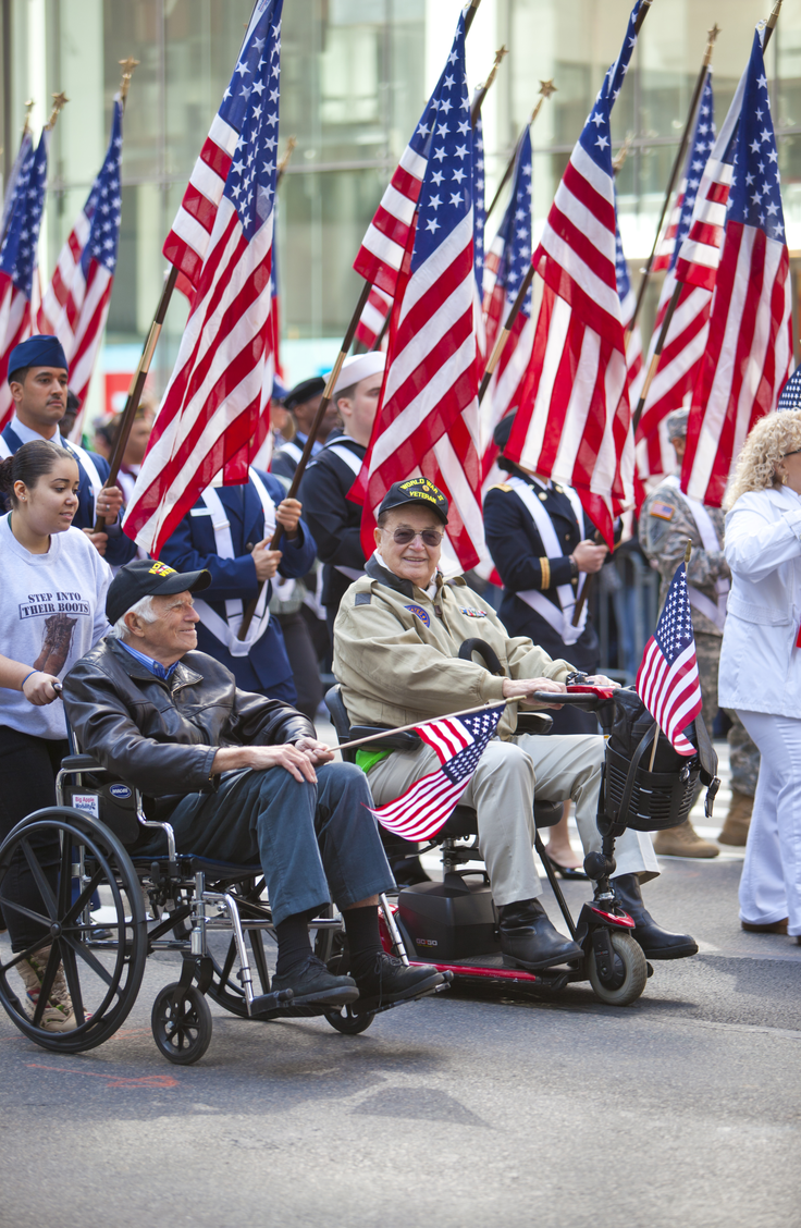 VFW_veterans at military parade