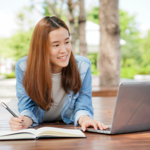 New business owner learning about summer tax tips