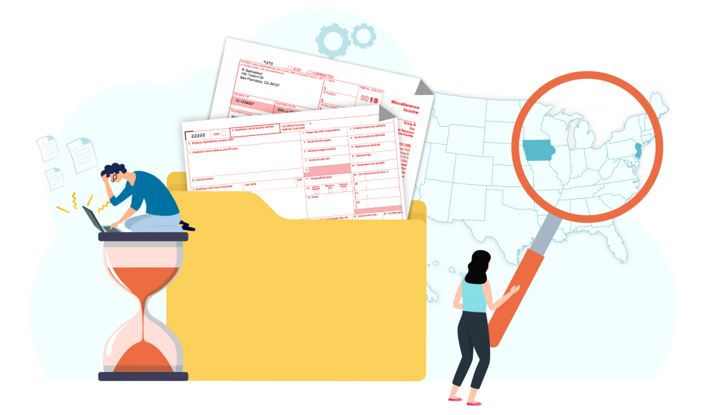 Form 1099/W2 State Filing Requirements