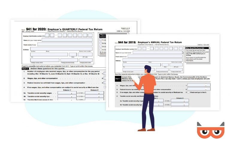 Form 941 vs 944