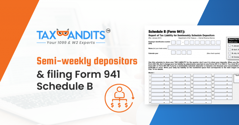 Semi weekly depositors and filing form 941 schedule b