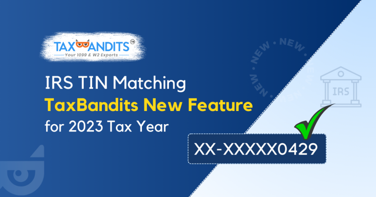 IRS TIN Matching for 2023