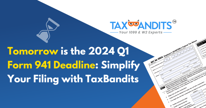 Form 941 Q1 deadline