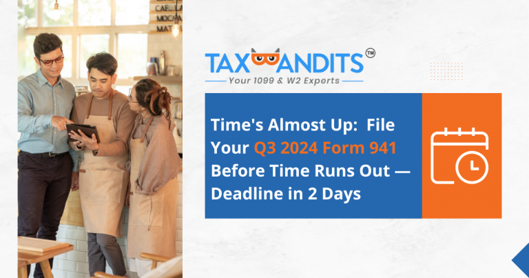 form 941 Q3, 2024 deadline